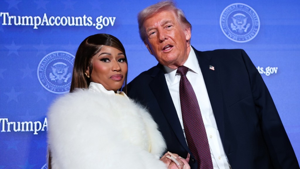 Donald Trump Declares His Love for Nicki Minaj: 'She's So Beautiful'