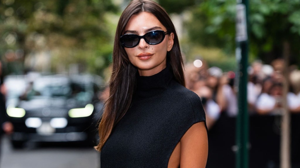 Emily Ratajkowski Styles Bold Robe as Dress Amid New Romance