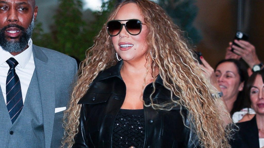 Mariah Carey Turns Heads in $22K Phoebe Philo Leather Jacket