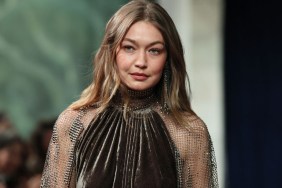 Gigi Hadid Pairs Bikini Top With Unbuttoned Shirt for Guest in Residence