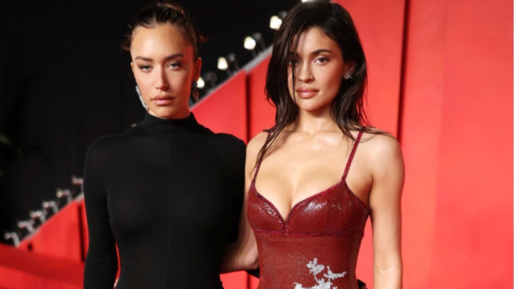 Kylie Jenner's BFF Stuns in Daring Bikini After Podcast Launch