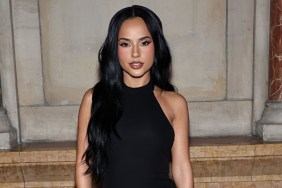 Becky G’s Fully Sheer Lacy Dress Boasts a Daring High Slit in Milan