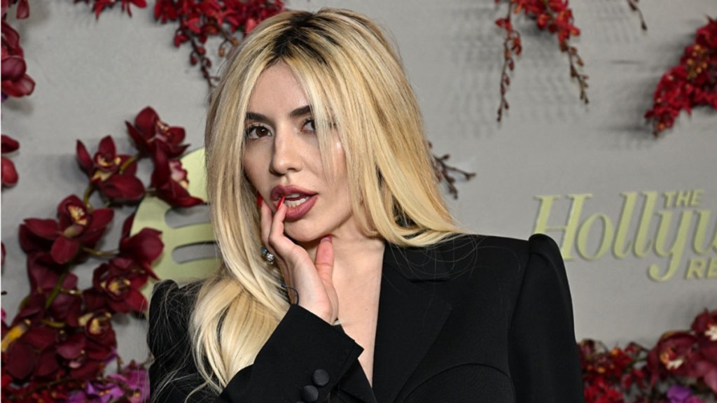 Ava Max Rocks Frilled Micro Shorts Paired With Crop Top Amid New Music