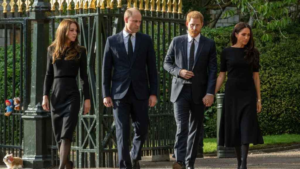 Prince William, Catherine, Prince Harry, Meghan