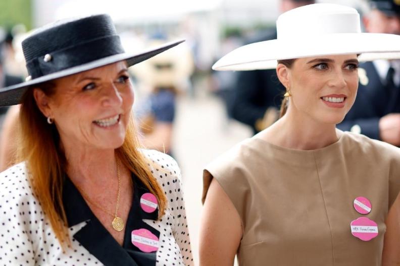 Sarah Ferguson and Princess Eugenie