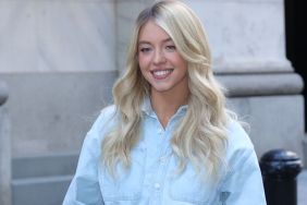 Sydney Sweeney's Shirt Hangs on by a Button in New Syrn Photos