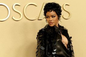Teyana Taylor Brings a Sheer Look to the Oscar Nominees Luncheon