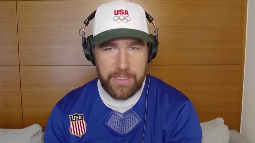 Travis Kelce USA Hockey