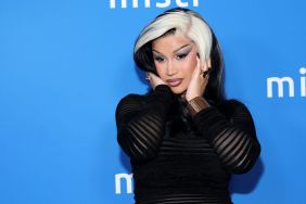 Cardi B's Minidress Has Daring Cutouts Amid Super Bowl Run