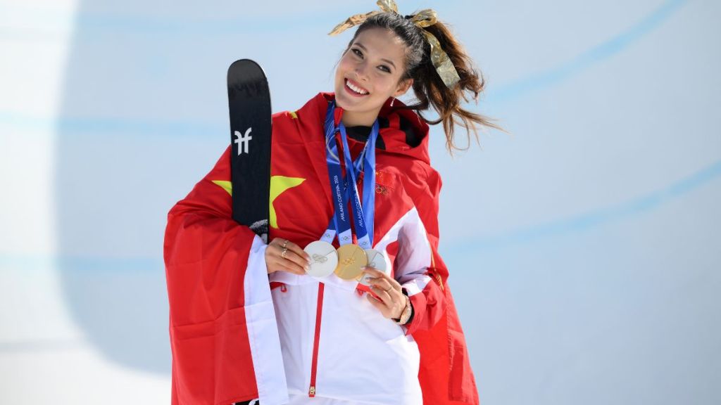 Olympian Eileen Gu’s Bikini Photo for SI Scores as She Lands Another Win