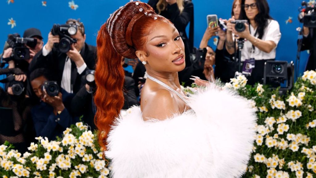 Megan Thee Stallion's Fully See-Through Dress for MFW Demands Attention