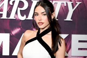 Madison Beer Shares Off-The-Shoulder Minidress Look in Throwback Photo