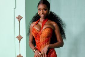 Olandria Carthen Owns MFW in Fully See-Through Dress Look