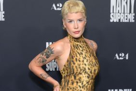 Halsey’s Fully Sheer Lacy Bodysuit Gets Leather Upgrade for Concert