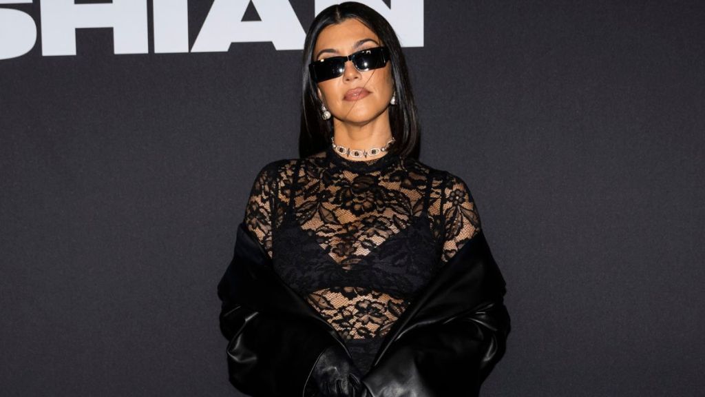Kourtney Kardashian Serves Major Style in Bodysuit Look for Lemme