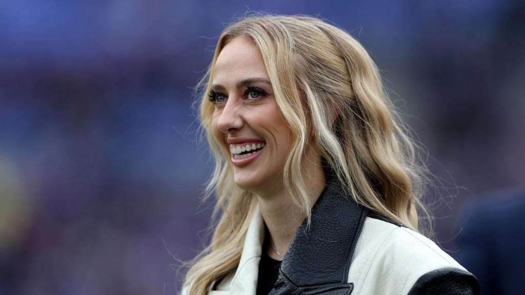 Brittany Mahomes' Latex Swimsuit Dominates SI's Beach Shoot