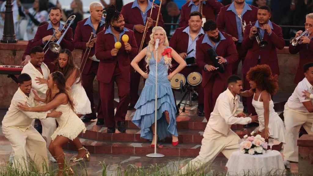 Lady Gaga’s Dress Dominates Bad Bunny’s Super Bowl Halftime Show