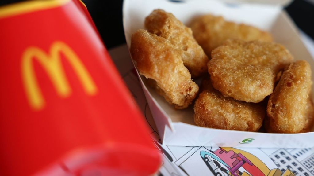 McDonald's Limited-Time Valentines Day Nuggets Come With Caviar