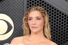 Kesha Debuts All-White Sheer Look at Grammys After-Party