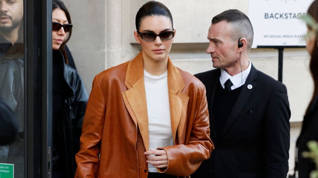 Kendall Jenner’s Fully See-Through Trench Is Too Daring for Vogue France