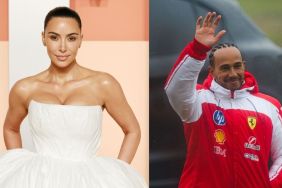 Kim Kardashian & Lewis Hamilton Are Being 'Careful' With Romance — Source