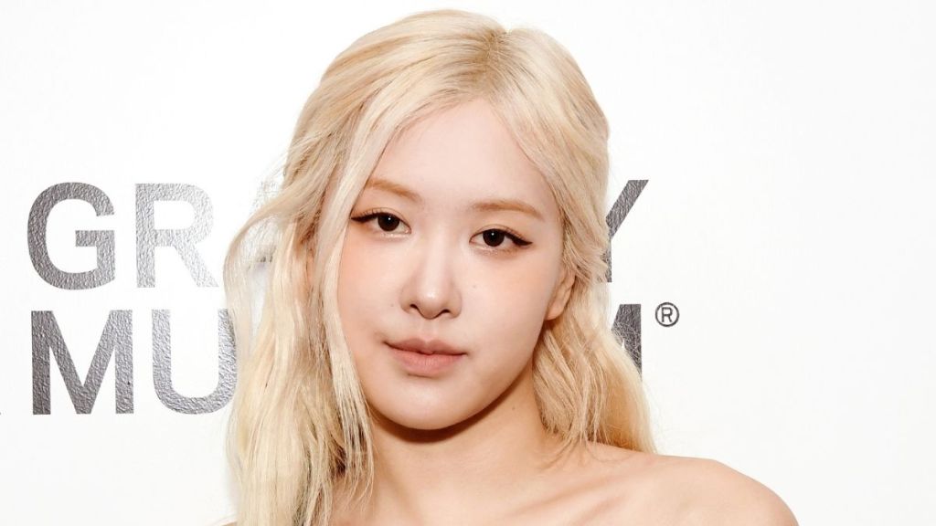 BLACKPINK’s Rosé Models High-Slit Dress at Grammys After-Party