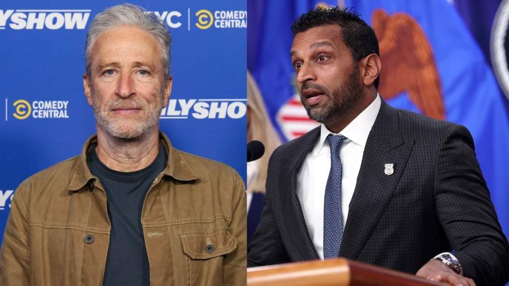 Jon Stewart Labels FBI Director Kash Patel 'Make-a-Wish' Man For a Reason