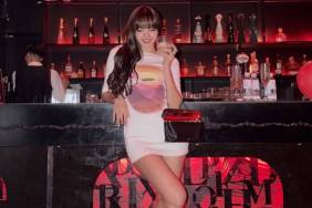 BLACKPINK’s Lisa Stuns in Short T-Shirt Dress Ahead of Mini Album Drop