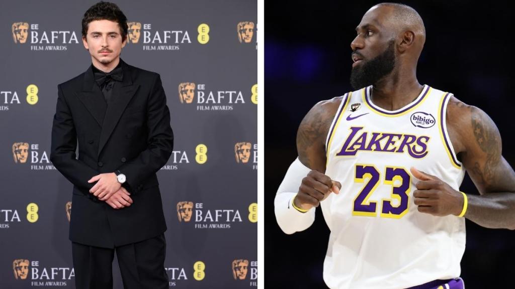 Timothée Chalamet & LeBron James Are Teaming up for This Reason