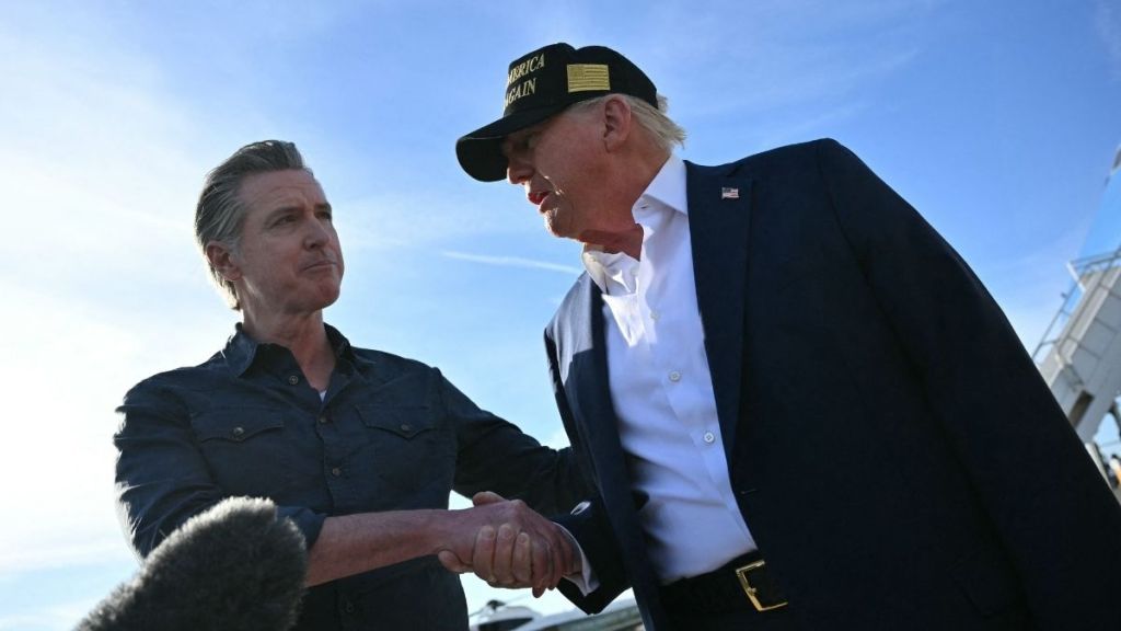 Gavin Newsom Mocks Donald Trump for Reading Ability Using Fox News Clip