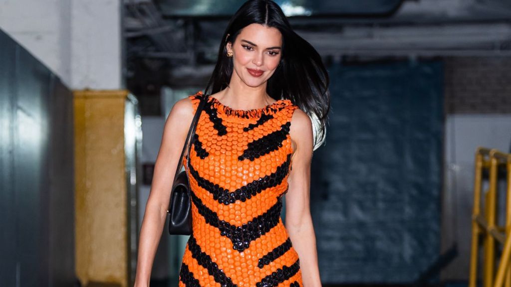 Kendall Jenner Micro Shorts Look for Alo Speaks for Itself