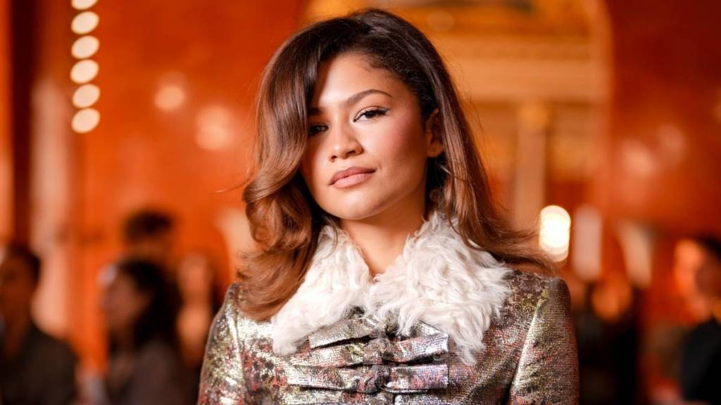 Zendaya Goes Viral With Cropped Shirt Look for LV Campaign