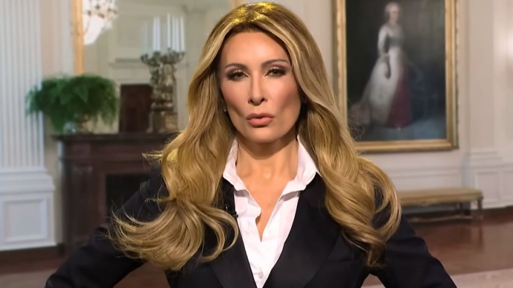 melania trump laura benanti documentary stephen colbert late show