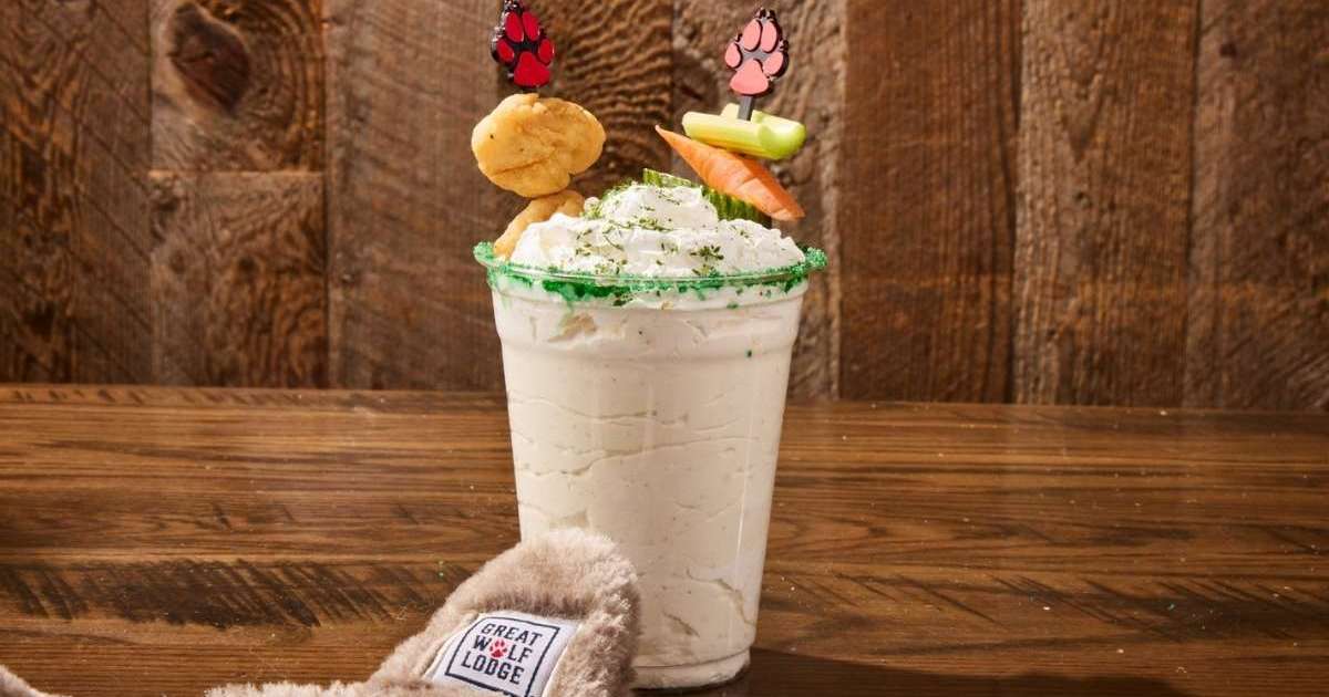 Ohio’s Great Wolf Lodge Debuts a Ranch-Flavored Milkshake