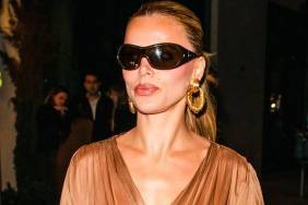 Brooks Nader Knows a Thing or Two About Wearing Sheer Tops at Dinner