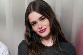 Barbie Ferreira Models Completely Sheer Cut-Out Dress During PFW Appearance