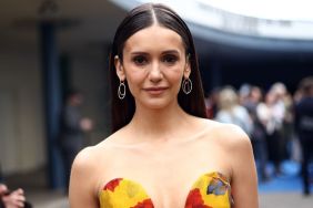 Nina Dobrev Drops Daring Mirror Selfie in Towel After Miami Escape