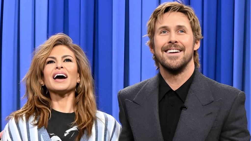 Eva Mendes Shares Project Hail Mary 'Date Night' Details With Ryan Gosling, Kisses Poster