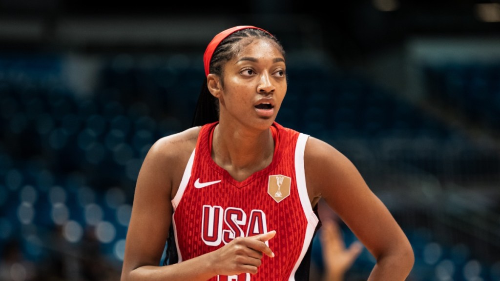 Angel Reese crop top photos