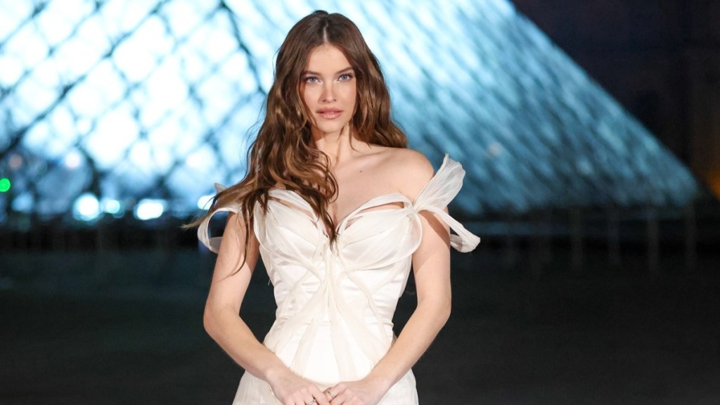 Barbara Palvin Turns Heads in Risqué Look at Grand Dîner du Louvre