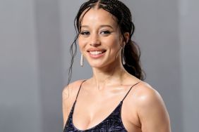 Chase Infiniti’s Dress Held Together by Strings Is Almost Too Bold for Oscar Party