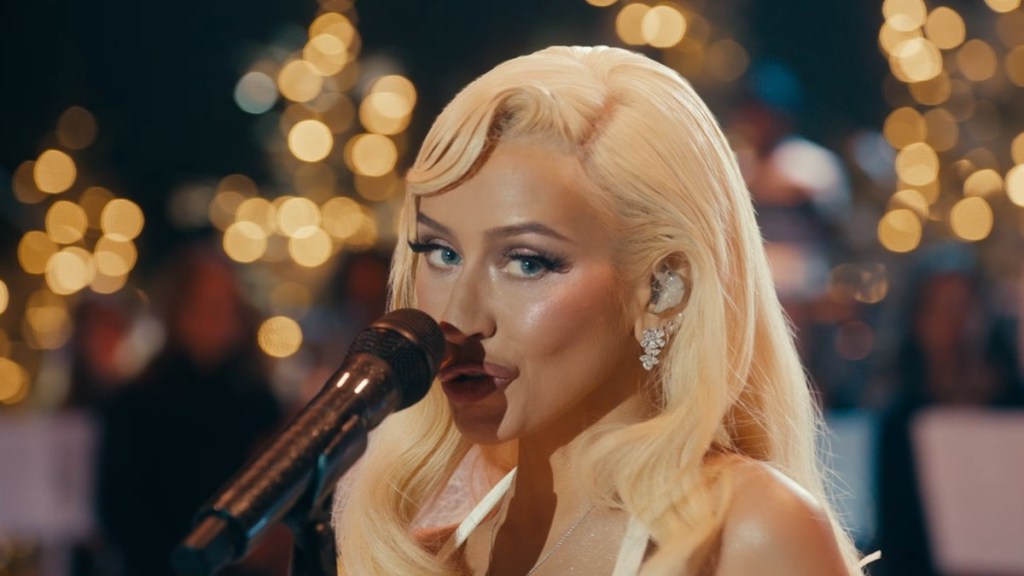 Christina Aguilera Steps Out in Mini Shorts With Tie-Ups Amid Recent Performances