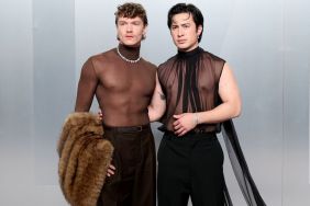 Hudson Williams & Connor Storrie Wow in Fully Sheer Tops at Oscars Party