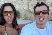 Dua Lipa’s Triangle Bikini Look Steals Attention in Photo With Callum Turner