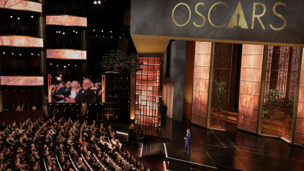 Oscars 2026: Celebs Leave Dolby Theatre Covered in Trash