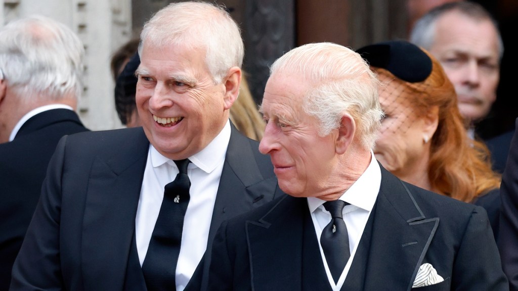 ex-prince andrew king charles