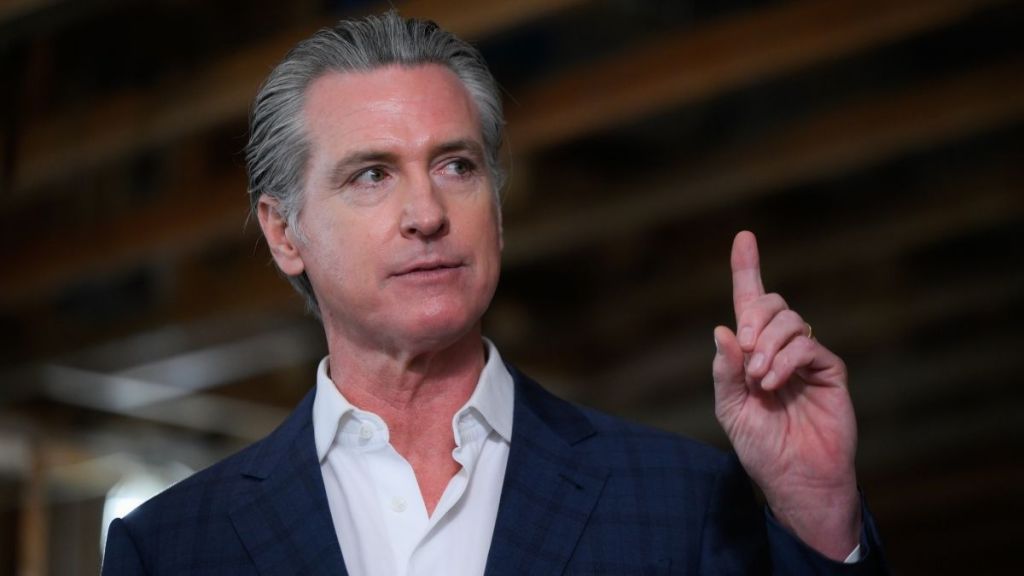 Gavin Newsom Slams Donald Trump for Talking About Ballroom