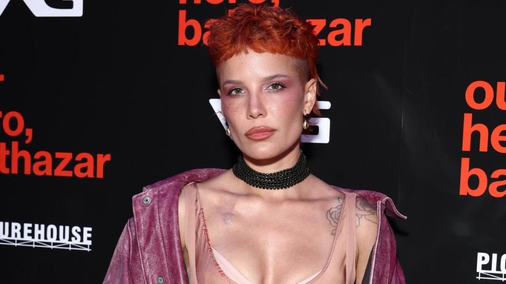 Halsey's Vintage Converse Perfectly Matches Her Micro Minidress