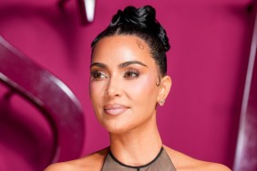 Kim Kardashian Commands Attention in Fitted Halter Playsuit for NikeSKIMS