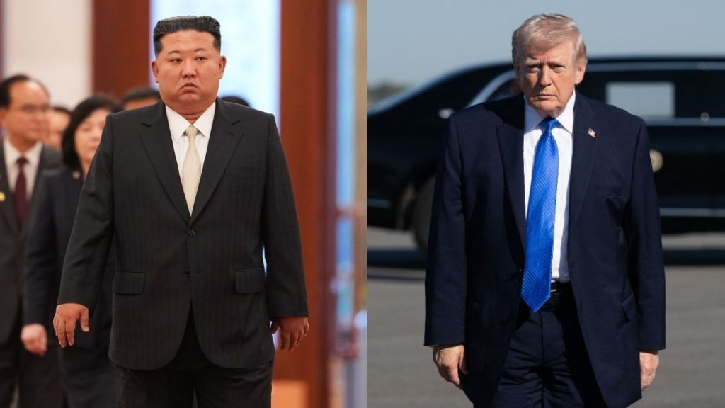 Kim Jong Un, Donald Trump